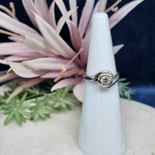 Palladium 55ct solitaire - palladium,
