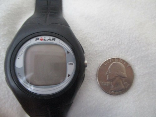 Polar digital watch - polar, black