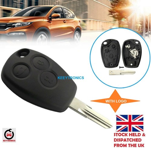 Button key fob - key, blade