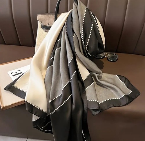 Silk scarf shawl - scarf, /shawl