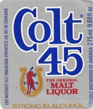 BEER BOTTLE LABEL - COURAGE