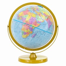 Pioneer World globe, accurate