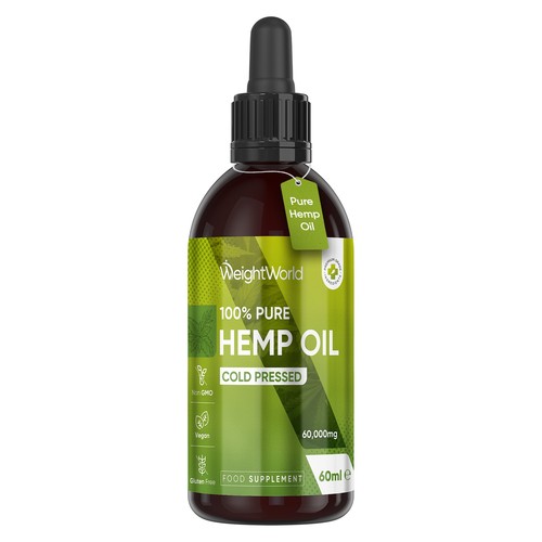Hemp oil 60ml - -, 55,500mg