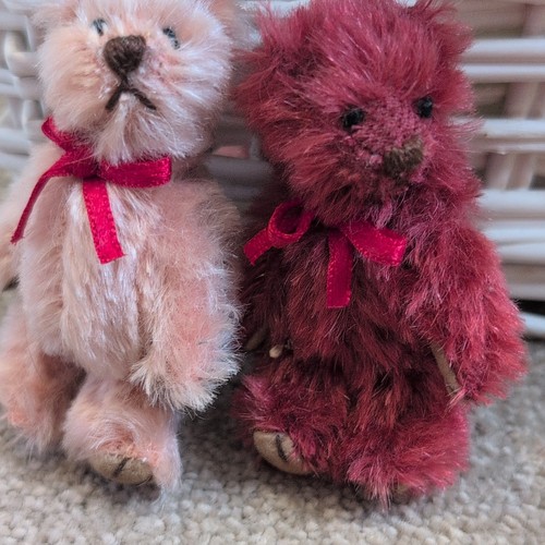 Lot mini plush teddy - of,