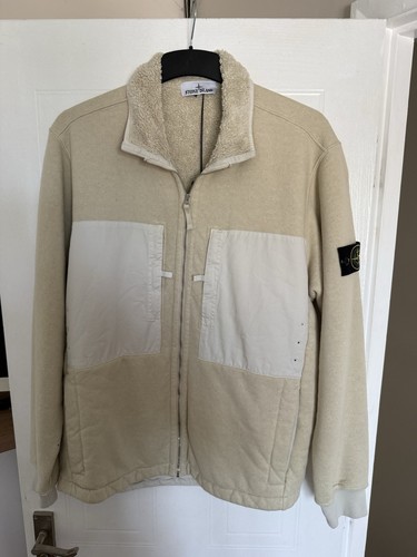 Stone island teddy fleece - stone,