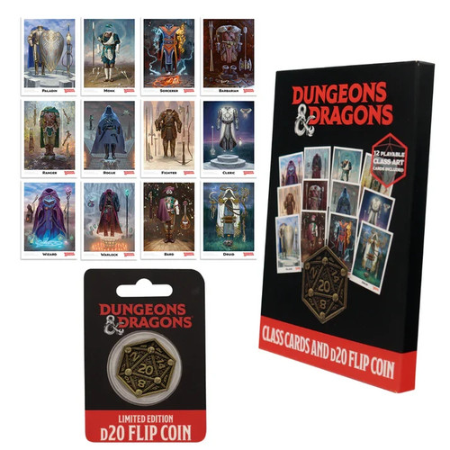Dungeons dragons class cards - &,