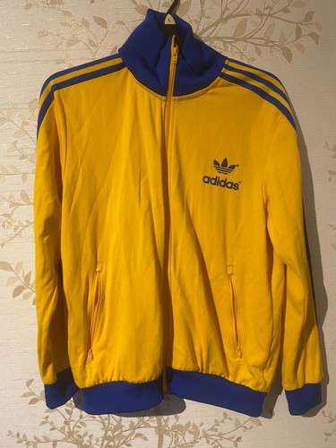 Adidas bright yellow track - adidas, top