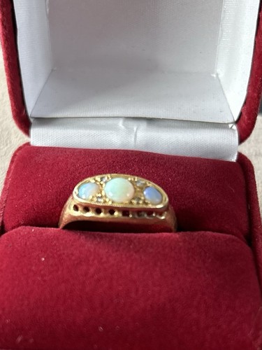 Opal and diamond - diamond, bethrothal