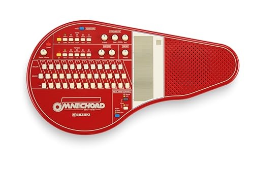 Suzuki omnichord 108 red - omnichord, om-108