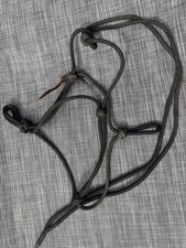 Shires Rope Control Headcollar/Black | Horses & Ponies