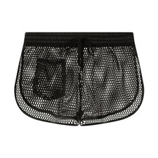 Mens Transparent Mesh Fishnet