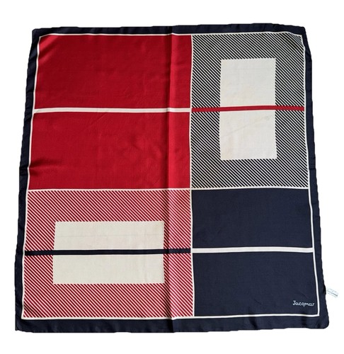 Jacqmar vintage red cream - red, blue