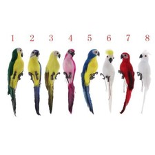 Artificial Bird Parrot Feather