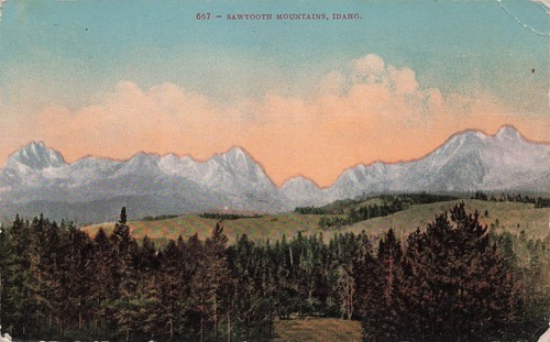 Sawtooth range rocky - sawtooth,