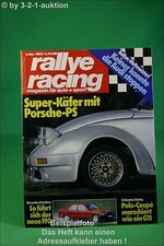 Rally racing beetle with - racing,