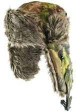 MENS JACK PYKE FUR TRAPPER HAT winter stealth hunting Fishing English tree camo 