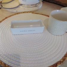 LAURA ASHLEY WHITE CERAMIC