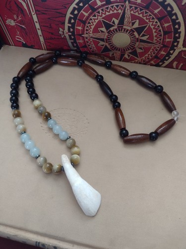Buffalo tooth aventurine tiger - tooth,