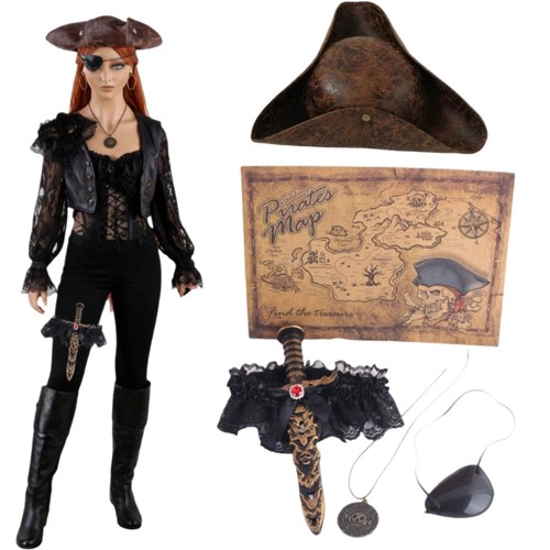 Pirate costume set - costume,