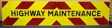 Highway Maintenance Chevron