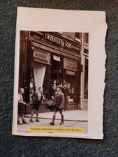 Sk137 Ephemera Reprint Picture Biddulph 1955 J W Bentley 