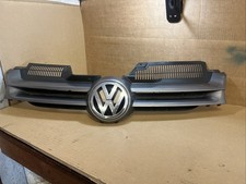 VW GOLF MK5 2007 FRONT GRILLE GENUINE GRILL GREY LA7T