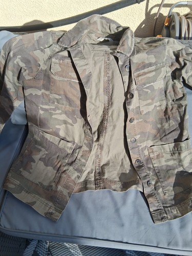Vintage style camouflage denim - style,