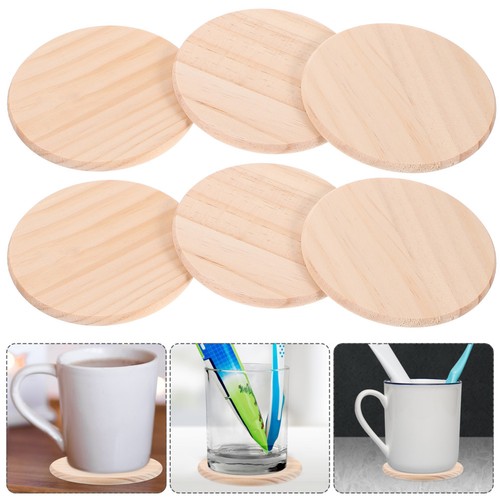 Diy wooden coasters set - coasters, blank