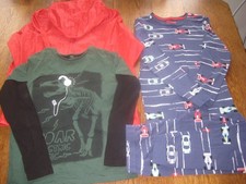MIXED BUNDLE BOYS CLOTHES - 11 - 12 YEARS - JACKET/PYJAMAS/T-SHIRT