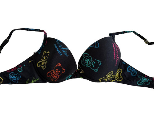 Moschino padded bra black - moschino,