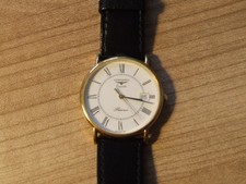 Longines Presence Gold Plated Quartz Watch - Swiss Made