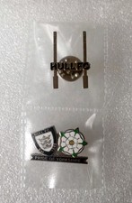 2x Hull FC Rugby League Badges