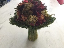 Biedermeier bouquet timeless elegance with roses and ladybirds