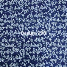 Hand Block Cycle Print Indigo