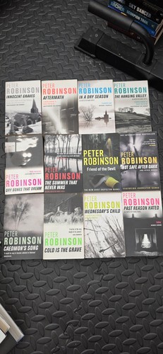 Peter robinson book bundle - 12,