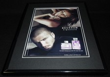 2008 Victoria & David Beckham Fragrance Framed 11x14 ORIGINAL Advertisement
