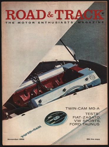 November 1958 road - 1958,