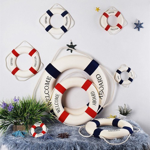 Wall hanging lifebuoy - wall, welcome