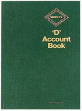 Simplex D Accounts FullYear Record Account Tax Account Book Business Record HMRC