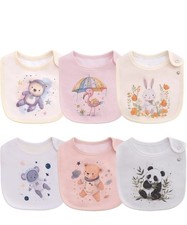 6 Pack Waterproof Cotton Baby