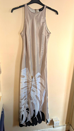 Next grey leaf print - next,