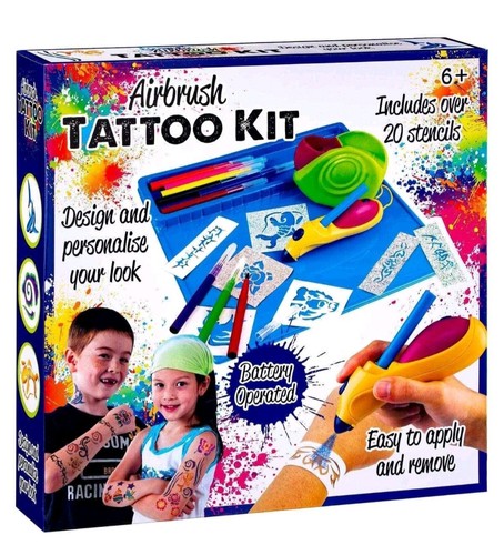 Airbrush tattoo kit - tattoo,