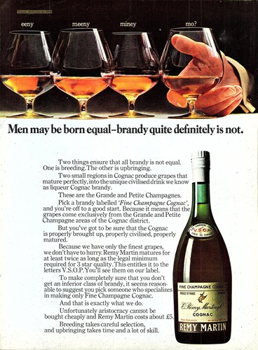 Advert for remy - martin, fine