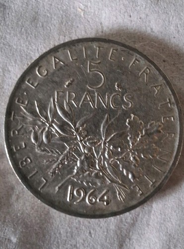 Francs french silver - 5,