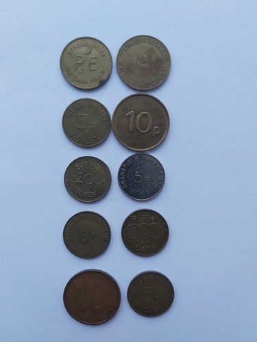 Tokens british gaming arcade - tokens, british,