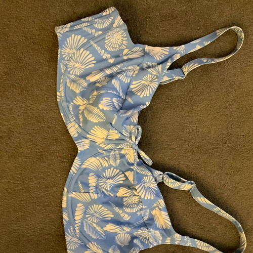Matalan blue white floral - matalan, blue/white