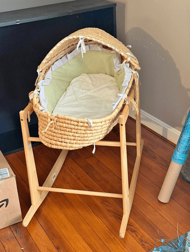 Handmade moses basket