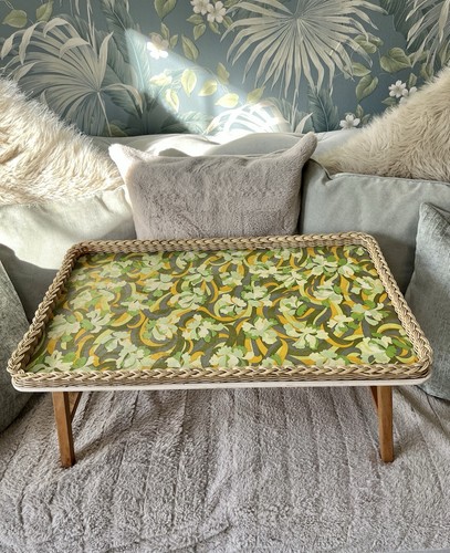 Vintage folding bed tray table - folding,