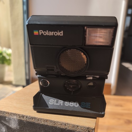 Vintage polaroid slr - 680, se