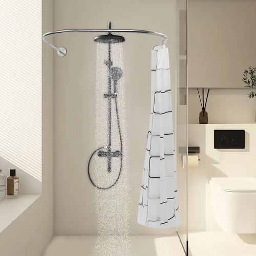 Shower curtain rail rod - shower,